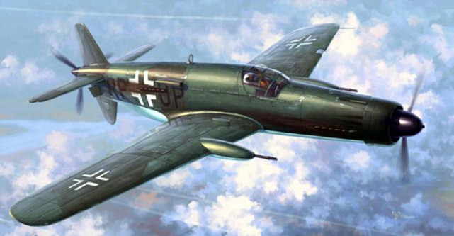 德三发明的do335"箭"式战机:螺旋桨战机的巅峰之作!