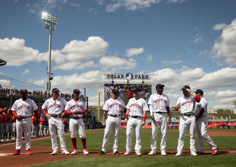 mlb 红袜3a球队worcester red sox球场组图