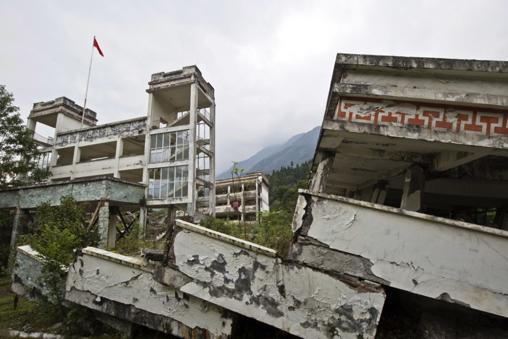 愿逝者安息,愿后人居安思危,5·12汶川特大地震遗址