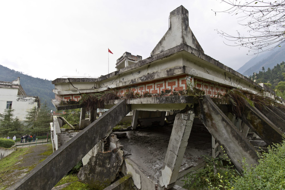 愿逝者安息,愿后人居安思危,5·12汶川特大地震遗址