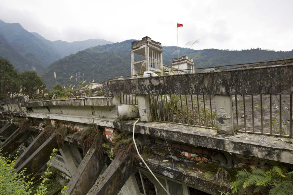 愿逝者安息,愿后人居安思危,5·12汶川特大地震遗址