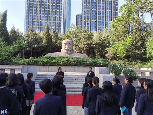 河北唐山双新小学开展学大钊精神做红色传人主题党日活动