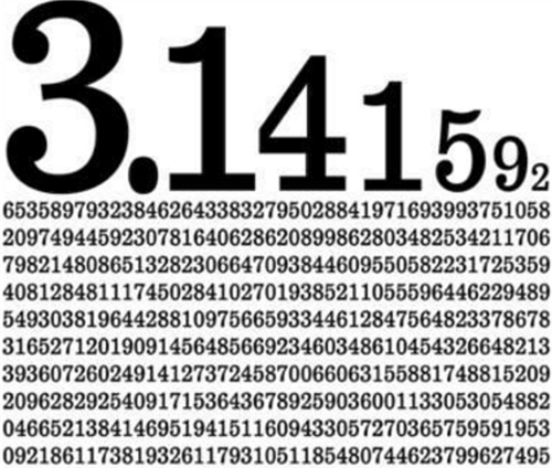 因为圆周率不仅仅是一个数字,而且是我们现代科学理论的支撑物之一