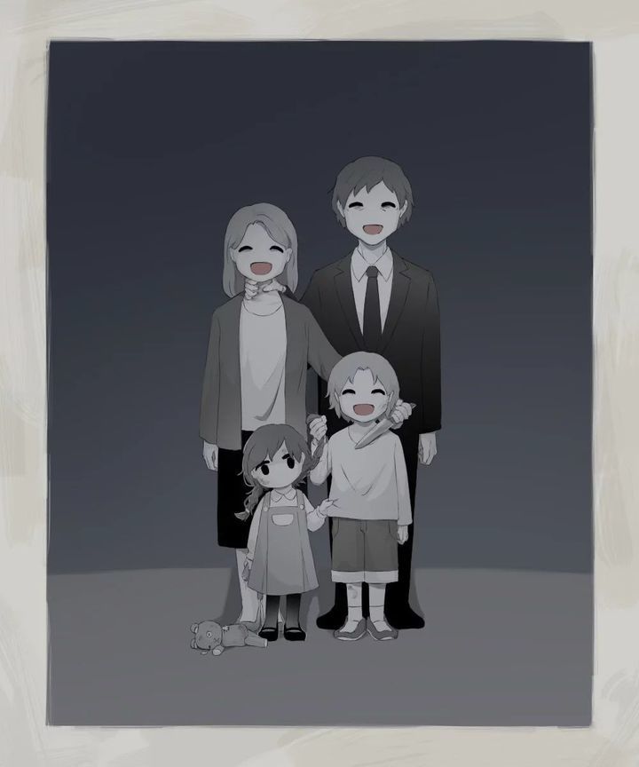 日本画师アボガド6 (twi:avogado6) 每天创作一幅「致郁系」插图, 在