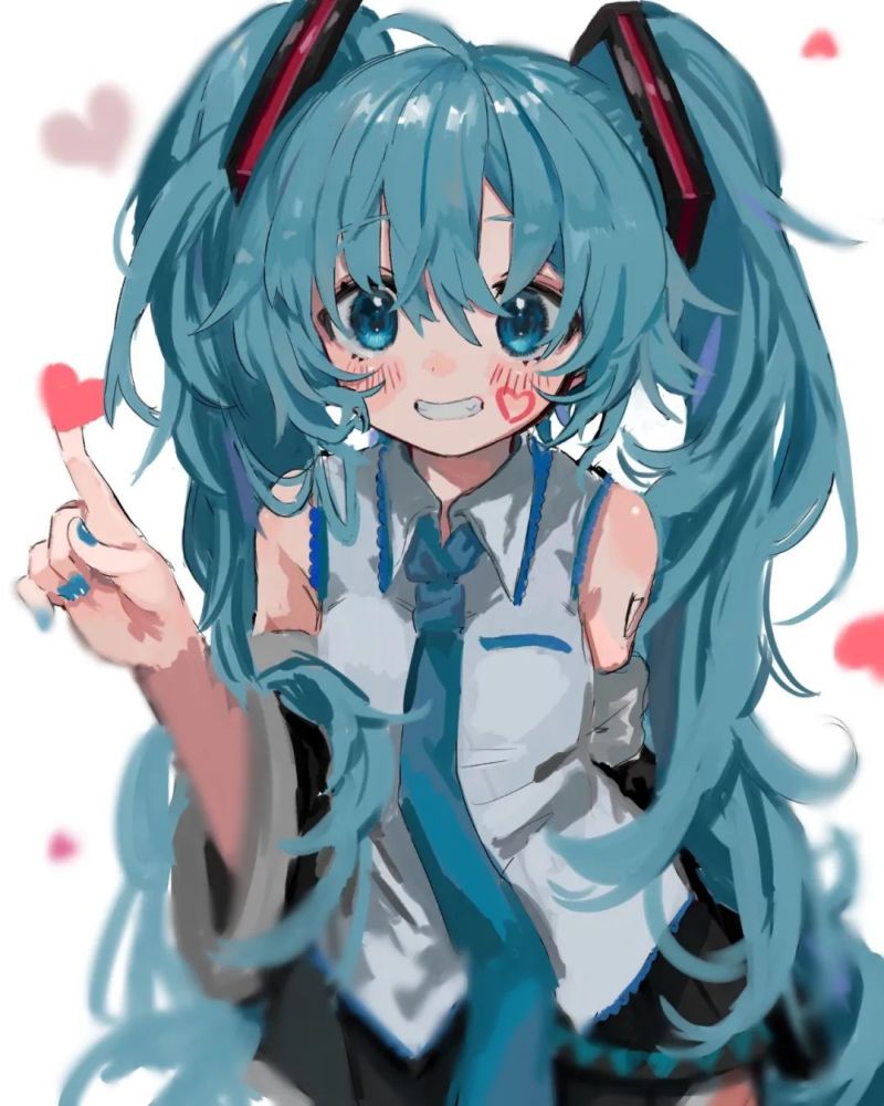 二次元头像初音miku超可爱卡通动漫美少女人物合集