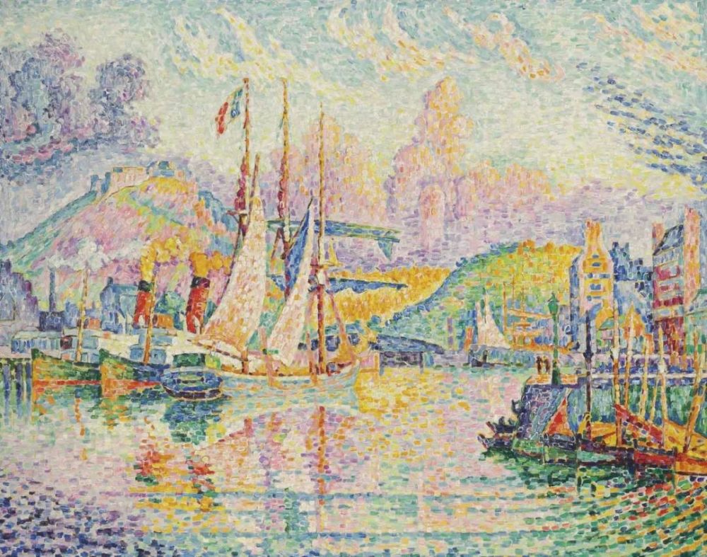 点彩和水彩画▏paul signac.保罗·西涅克