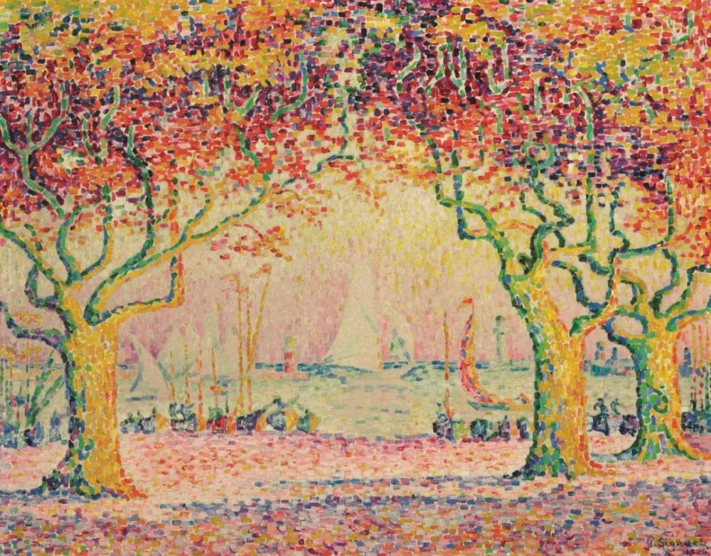 点彩和水彩画▏paul signac.保罗·西涅克