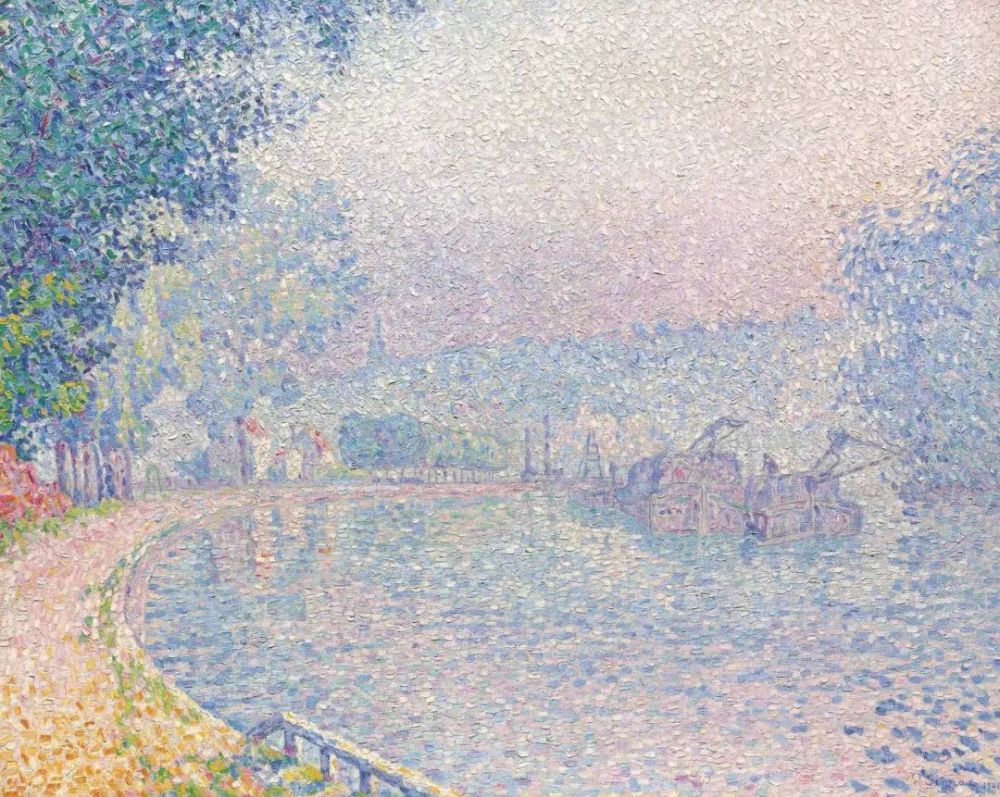 点彩和水彩画▏paul signac.保罗·西涅克