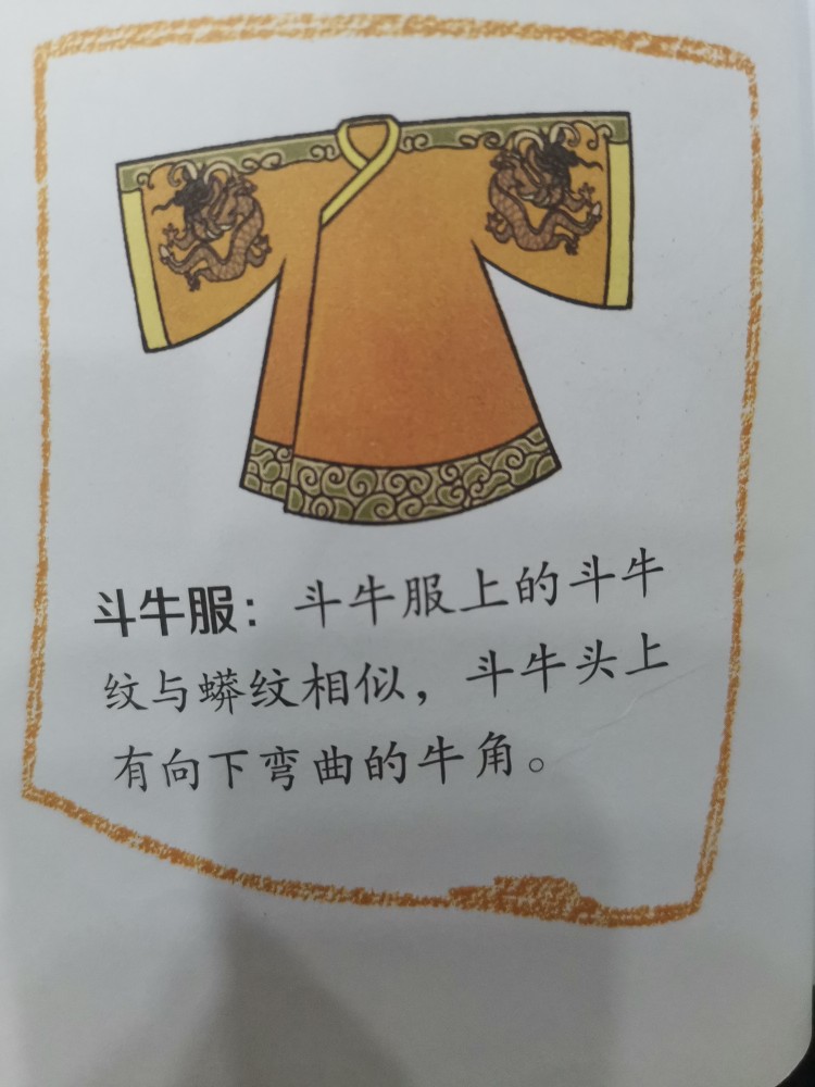 飞鱼服:飞鱼服上的飞鱼纹和蟒纹类似,有翼,有鱼尾.