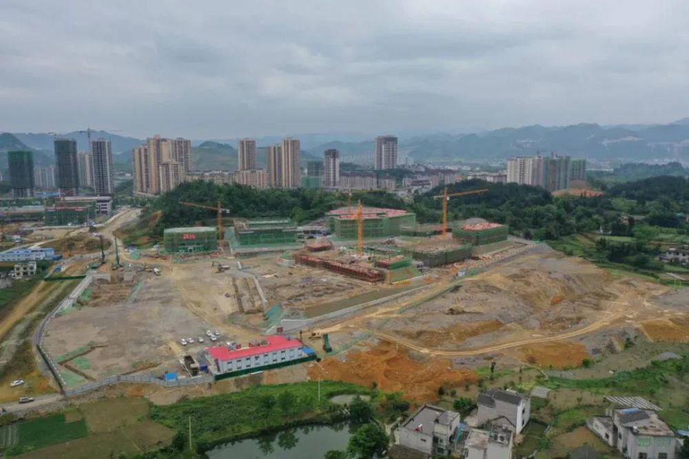 金沙教育研究院附属实验学校(松江学校)在建图