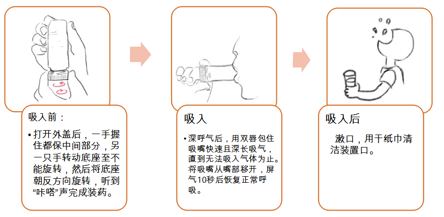 干粉吸入剂的吸入装置主要有都保