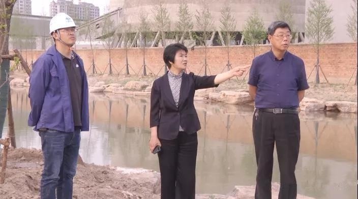 梁惠民实地督导东顺河水污染治理工作