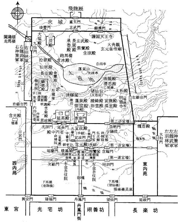 大明宫太极宫兴庆宫一个长安城为何挤进了三座宫殿