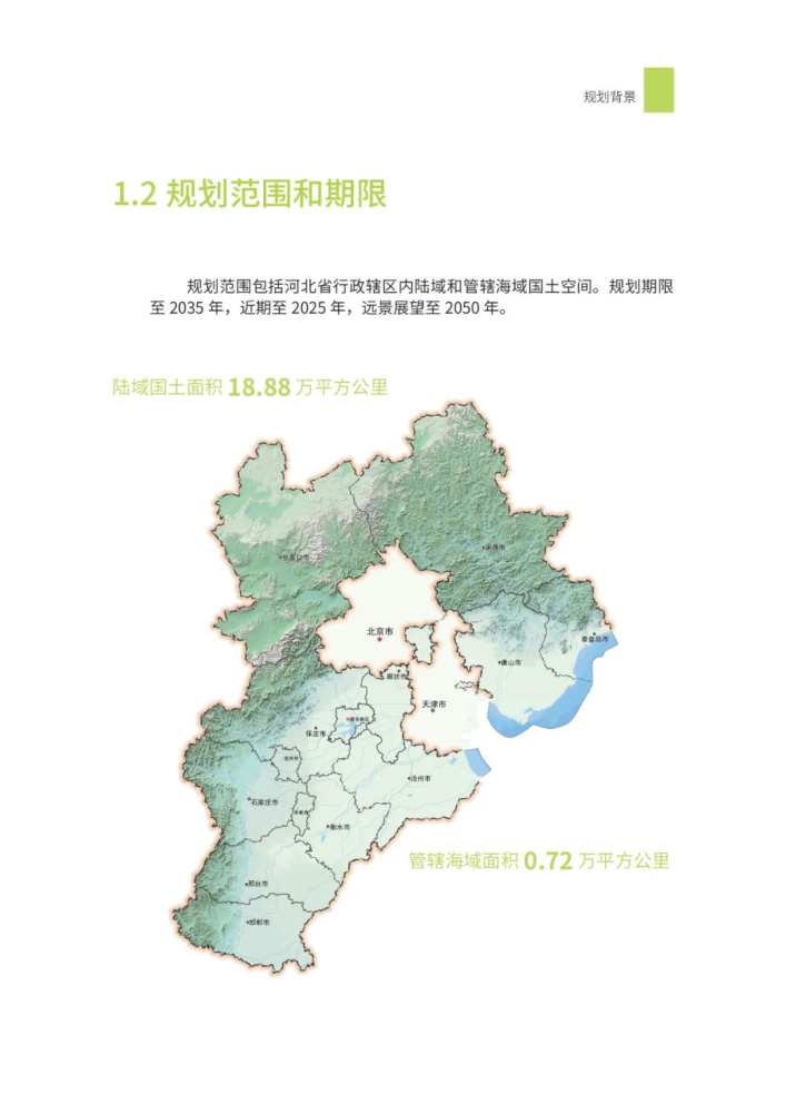 河北省国土空间规划(2021-2035年)【公众版】