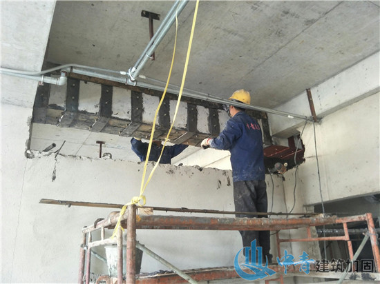 珠海建筑加固外预应力加固法的施工过程