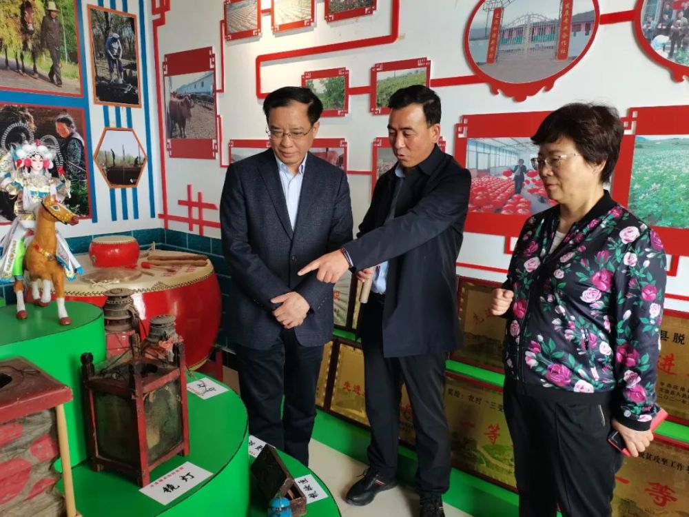 胡学明一行来平考察调研东西部协作工作