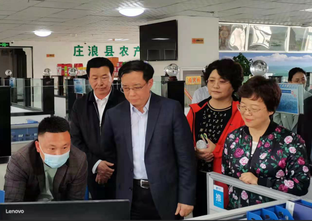 胡学明一行来平考察调研东西部协作工作