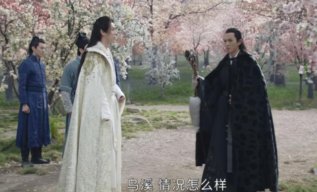 《山河令》中的七爷和大巫,出场时间短,却一直撒糖,你