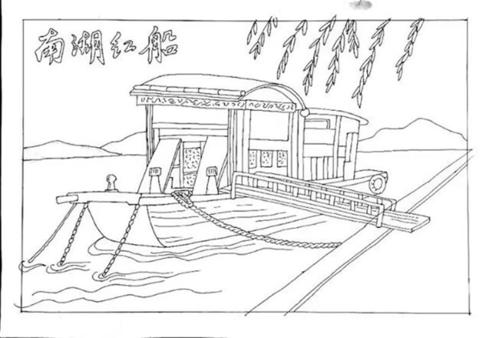 不少老年人也是"漫画达人,拿起画笔将党史融入漫画中.