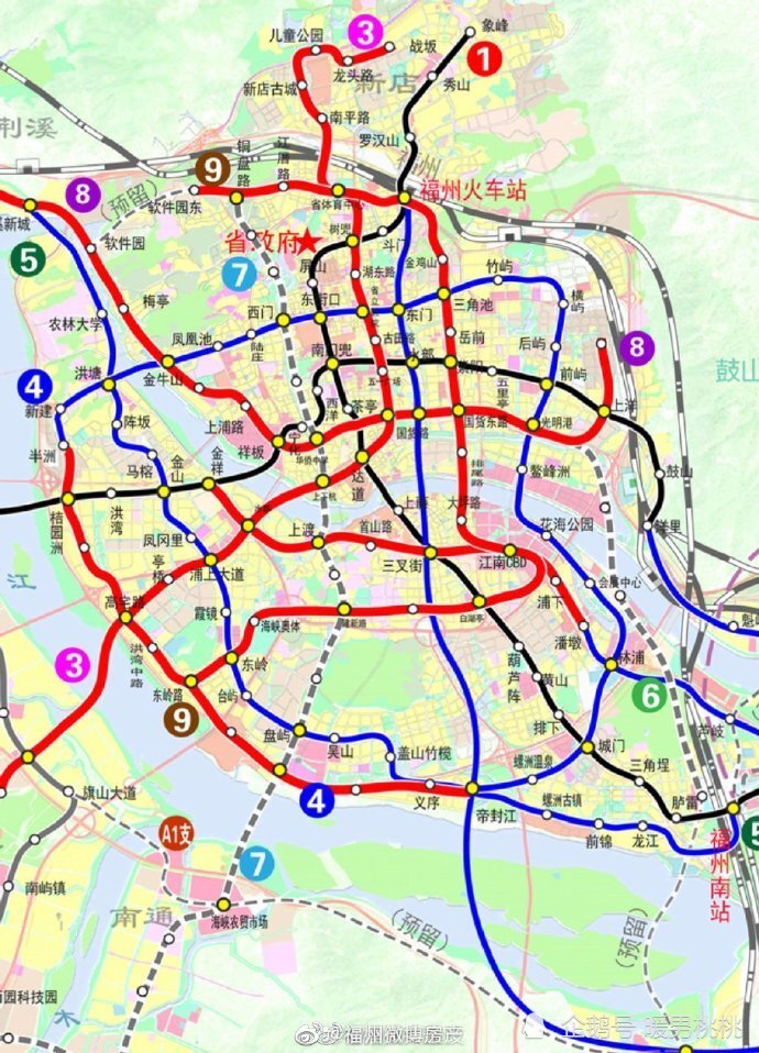 盘点网友对福州第三轮地铁规划的建议!实在是众口难调!
