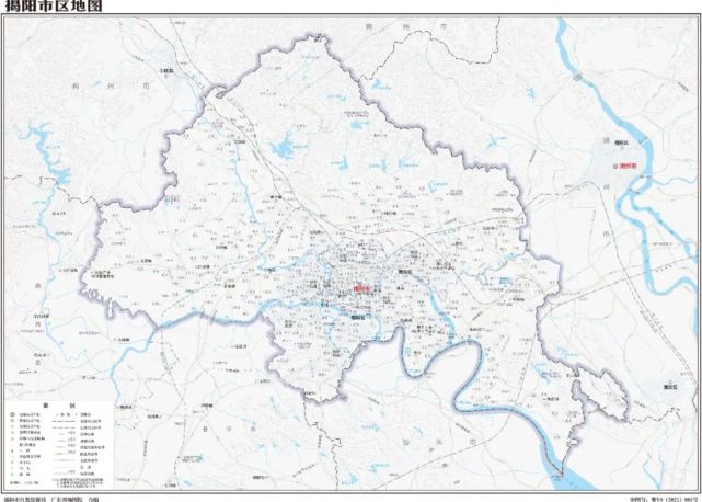 最新版标准揭阳市地图,揭阳市区地图发布