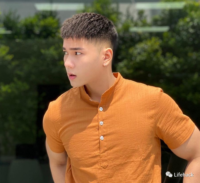 亚洲男生剪这样的发型,想不帅都难