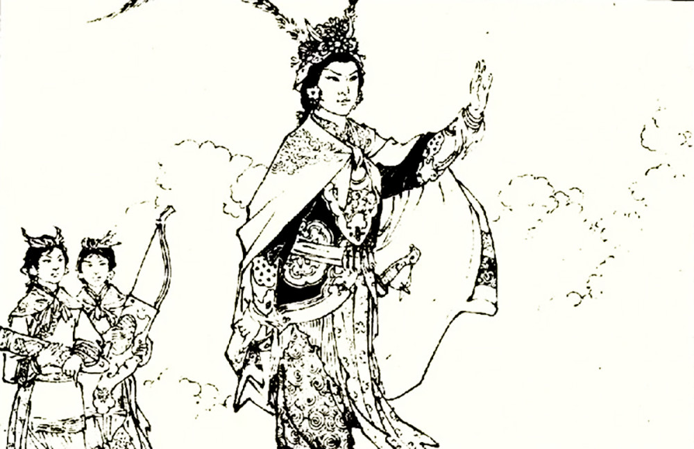 杨家将女将杨七郎之妻杜金娥,救杨七郎杀潘仁美火烧辽军的杜金娥