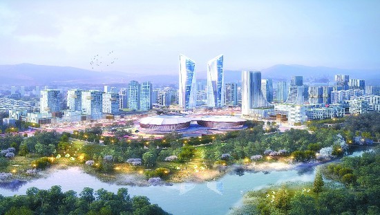 成都东部新区—沱江活力湾片区设计草案公示