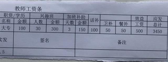 教师工资能达到一万?看完各地的工资单之后,我心里平衡了