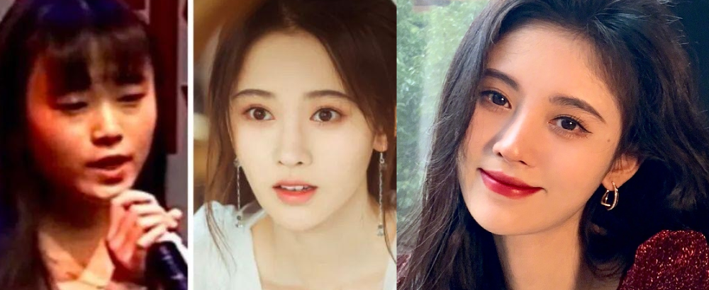 不光是杨幂换头这些女星都换头了但为何只骂鞠婧祎
