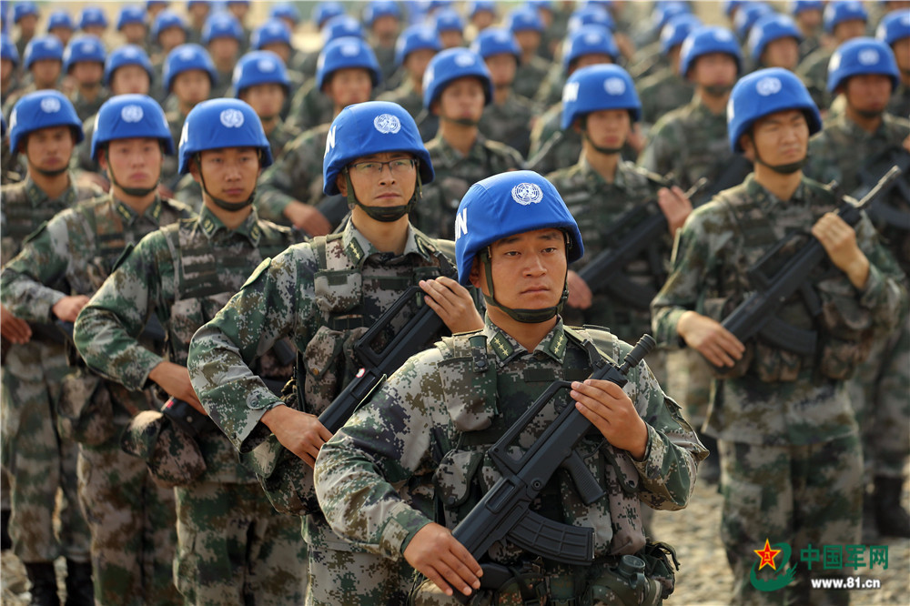 中国第九批赴马里维和部队组建