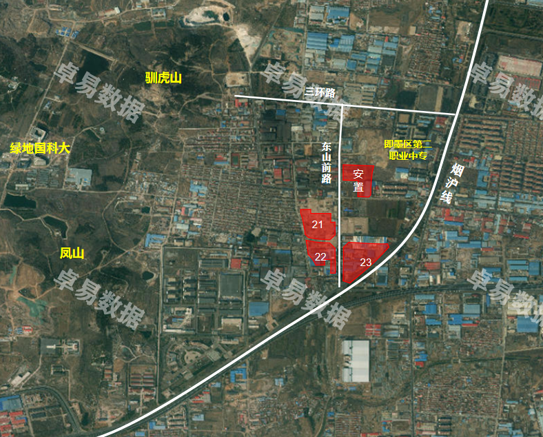 和达集团竞得即墨区环秀街道东山前片区规划十四路以东,规划十三路以