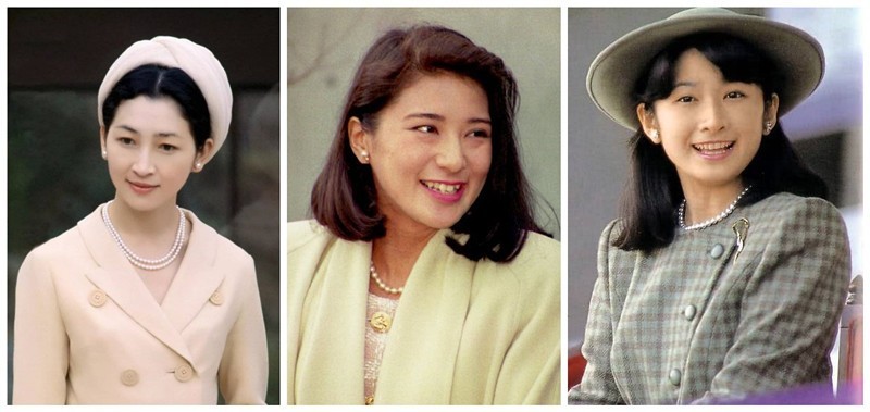 日本皇室流传千年,至今却只有3位平民王妃, 美智子,雅子和纪子.