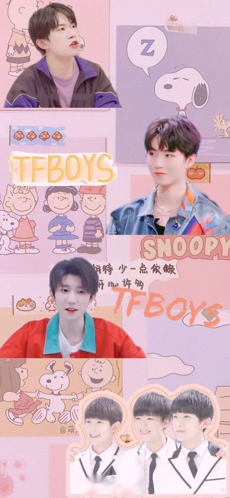 tfboys壁纸 锁屏/从稚嫩到成熟的他们