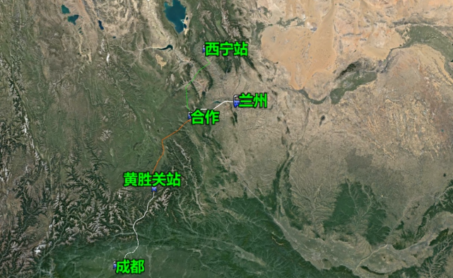 旅客朋友们欢迎乘坐由成都开往兰州的成兰铁路,成都到黄胜关预估2023