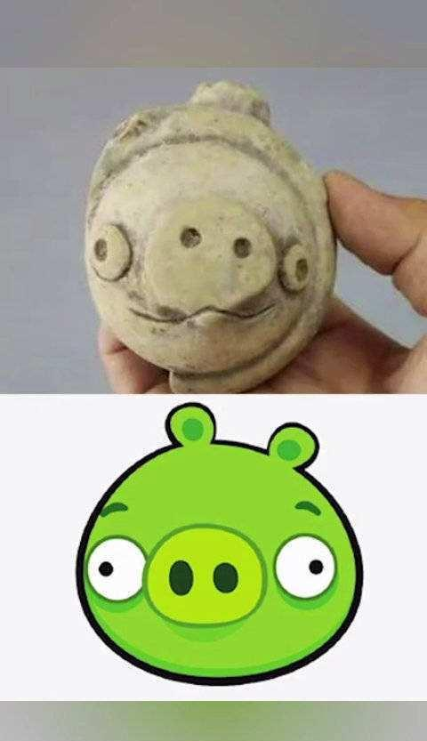 三星堆陶猪