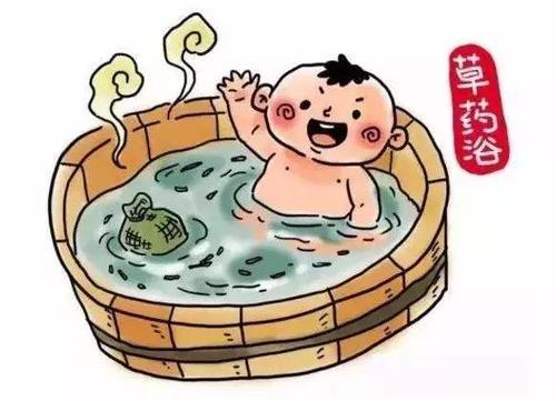 宝宝泡三伏浴有啥讲究按着指示牌健康多多