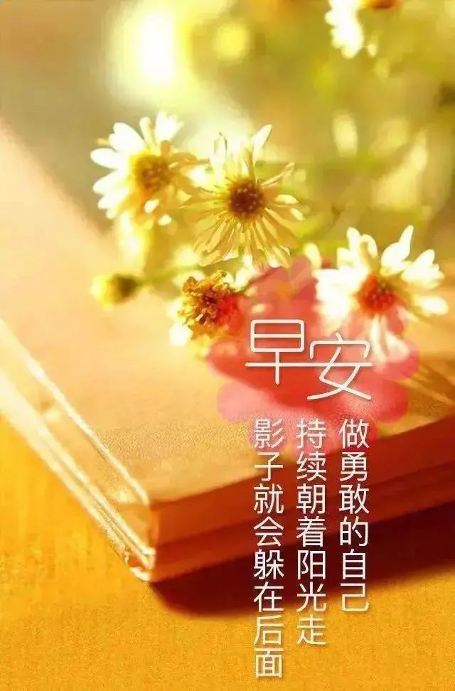 非常好看的清晨早上好问候祝福图片 早安问候图片带字