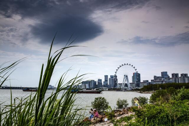 深圳前海湾掠影:景色宜人空气清新,休闲度假的理想之地