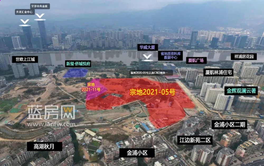 三家房企联手开发!仓山江南cbd逾百亩大盘酝酿入市!
