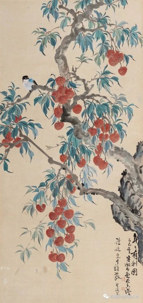 又到了吃荔枝的季节,看看古代关注荔枝的国画作品吧