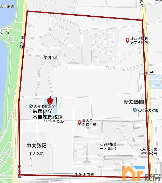 2021年青云谱区小学学区范围