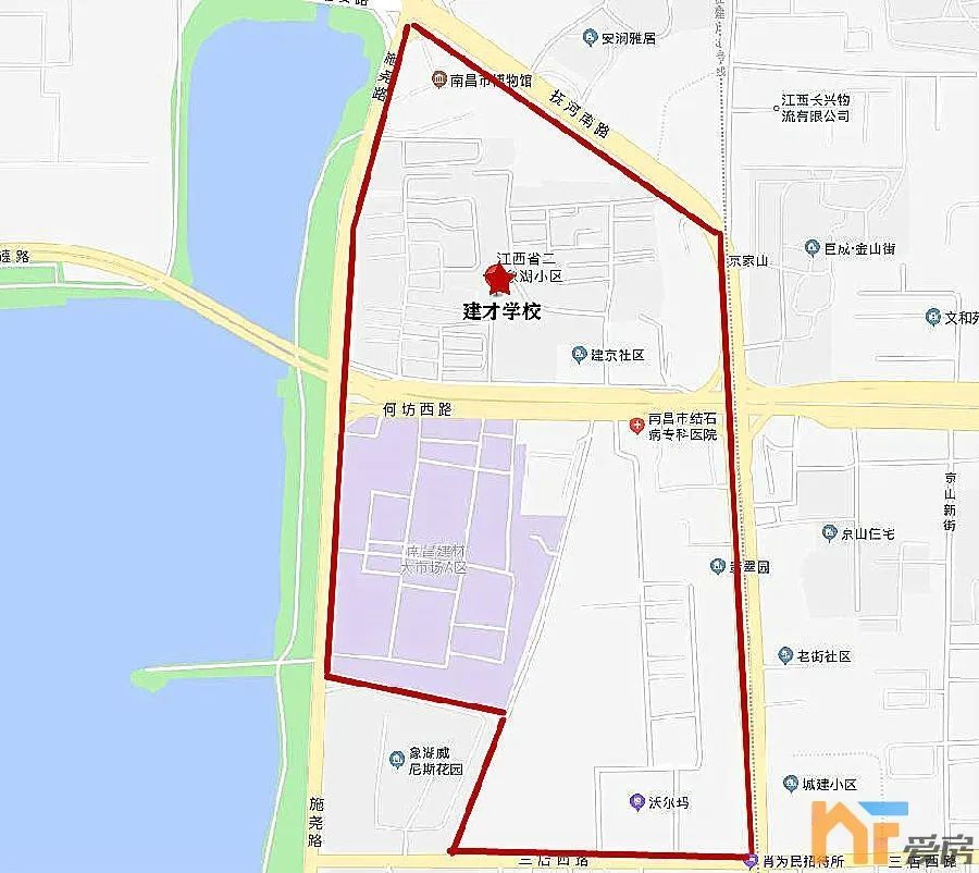 2021年青云谱区小学学区范围