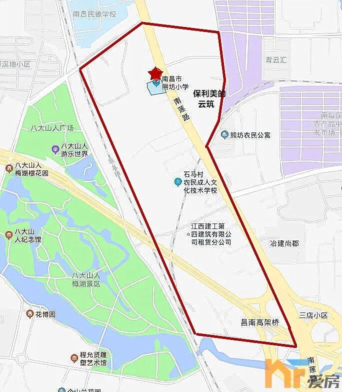 2021年青云谱区小学学区范围