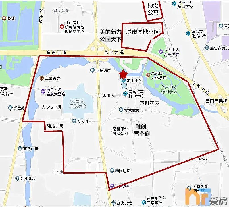 2021年青云谱区小学学区范围