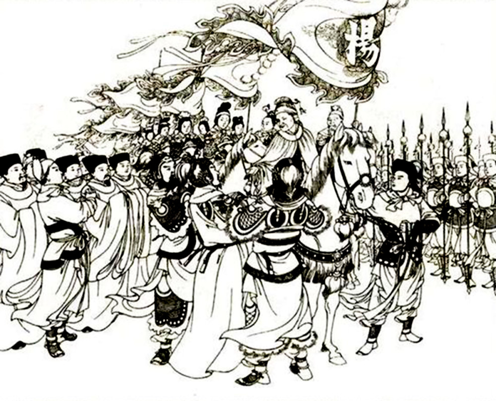 杨家将女将金刀杨继业之妻佘赛花,比武招亲百岁征西夏