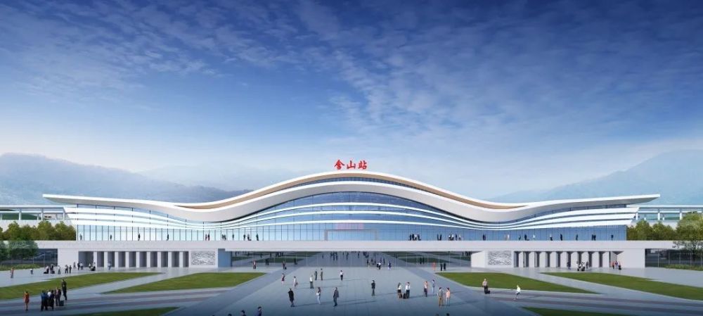 至此,马鞍山新建的三座高铁站 马鞍山南站,含山站和郑浦港站 的效果