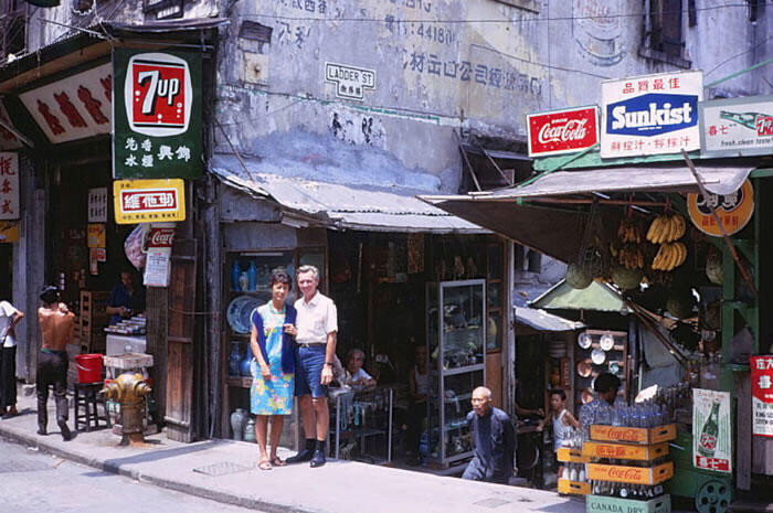 老照片:60年代的香港