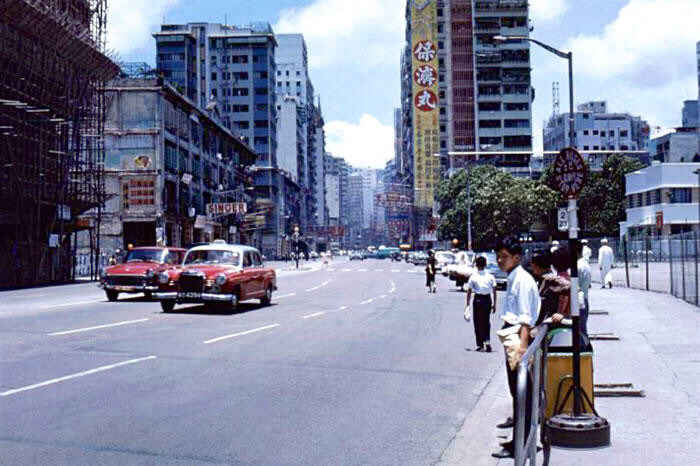 老照片60年代的香港