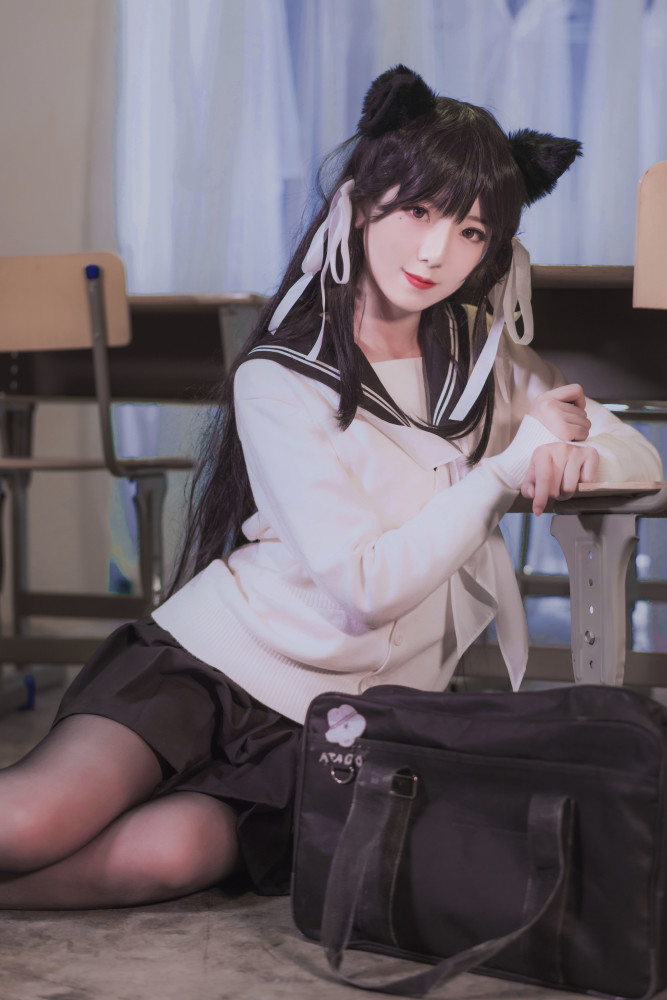 《碧蓝航线》爱宕超美cos,指挥官!emmm